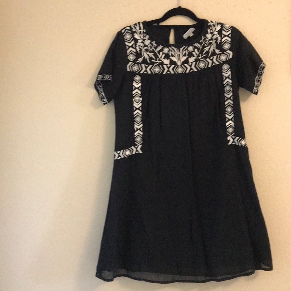 black dress